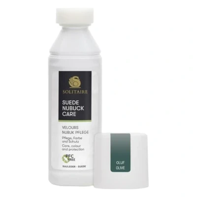 Image de Solitaire 75 ML in Olive zur Pflege Imprägnierung für Velours, Nubuk und Wildleder, Produit de Soin Chaussure Mixte