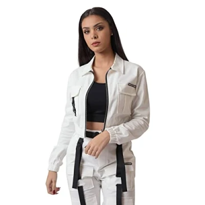 Image de Project X Paris Veste à poches col chemise Blanc M