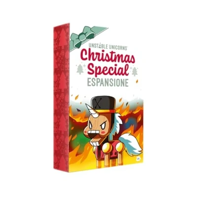 Image de Asmodee Unstable Unicorns : Christmas Special, Expansion Jeu de Cartes, Edition en Italien