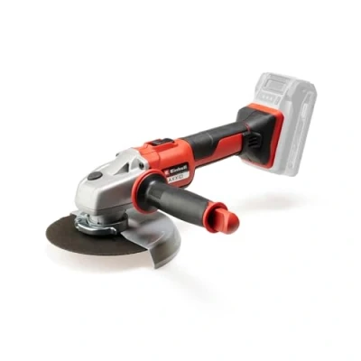 Image de Einhell Meuleuse d&#039;Angle avec Batterie TE AG 18/150 Li BL Solo Power X Change (18 V, Lithium ion, sans Balais, Surcharge et Moteur de Disque, ni Chargeur, Disque Coupe Ø150 mm Inclus)