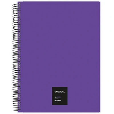 Image de Grafoplás 88526035. Cahier à spirale A4 quadrillé 5 mm 100 feuilles 90 g Violet uni