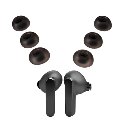 Image de kwmobile 6X Embout Compatible avec JBL Live Pro 2 TWS Embouts de Rechange en Silicone pour Écouteurs Rose Clair