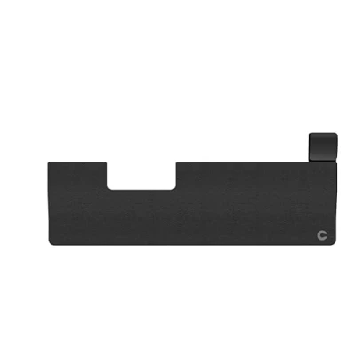 Image de Contour Design CDWRSMPRO00310 repose poignet Cuir végétalien Noir