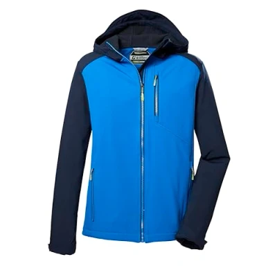 Image de killtec Hommes Veste softshell/veste d&#039;extérieur avec capuche KOS 265 MN SFTSHLL JCKT, dark navy, XL, 41263 000