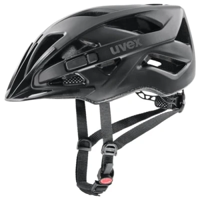 Image de uvex Touring Cc Casque Polyvalent Léger pour Hommes et Femmes Réglage de la Taille Individuel à Compléter avec un Éclairage Led Black Matt 52 57 cm