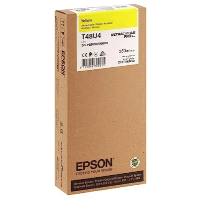 Image de Epson UltraChrome Pro 6 (C13T48U400) Jaune Cartouche d&#039;encre
