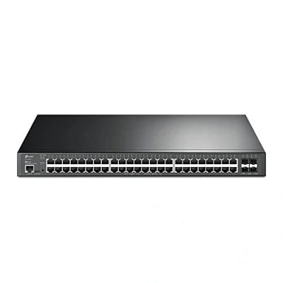 Image de TP Link Jetstream TL SG3452XP V2.6 Switch L2+ Managed 48 x 10/100/1000 (PoE+) + 4 10 Gigabit SFP+ Rack Mount