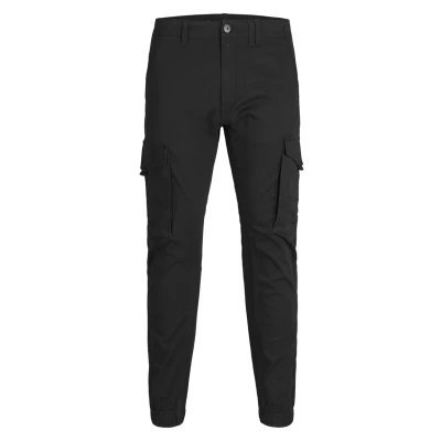 Image de Jack &amp; Jones Junior Jjipaul Jjflake AKM 542 NOOS Pantalon cargo pour enfants, Taille: 164, Black