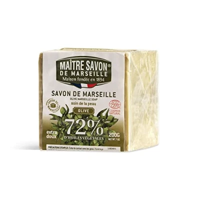 Image de Maitre savon de Marseille à l&#039;huile d&#039;olive 200g COSMOS ORGANIC
