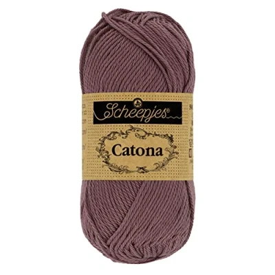 Image de Scheepjes Catona 526 Cendres Fil 1x10g