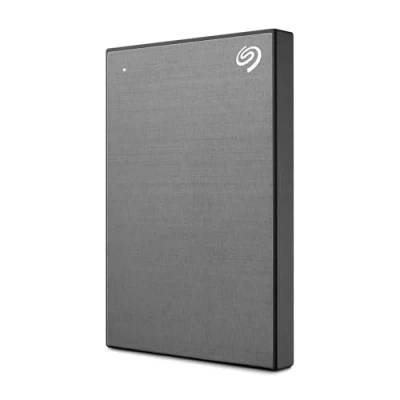 Image de Seagate One Touch, 1 To, disque dur externe portable, chiffrement matériel par mot de passe, PC, Notebook &amp; Mac, USB 3.0, Space Gray, 2 ans Rescue Service inclus (STKY1000404)