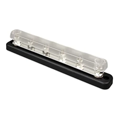 Image de Victron Energy Busbar 150 amp 70 VDC, 6 bornes de connexion courant élevé avec couvercle