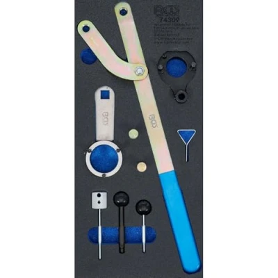 Image de BGS 74309 Insert de servante d&#039;atelier 1/3: Coffret calage pour VAG 2.0 TDI Common Rail