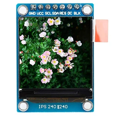 Image de Module d&#039;affichage LCD 1,3 pouces d&#039;écran couleur IPS 240x240 RGB ST7735 pilote avec interface SPI
