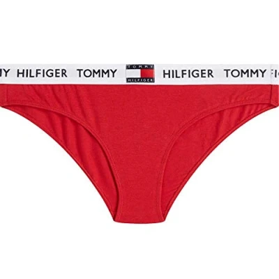 Image de Tommy Hilfiger Bikini Slip, Femme, Taille: Small, Tango red