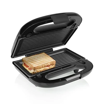 Image de TRISTAR appareil à croque monsieur 3 en 1 SA 3071 Plaques de cuisson monsieur, graufres et gril interchangeables Surface : 22,4 x 12,5 cm 750 W