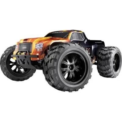 Image de Reely Cimera Noir brushless 1:10 Auto RC électrique Monstertruck 4 Roues motrices (4WD) 100% RTR 2,4 GHz avec accu et c