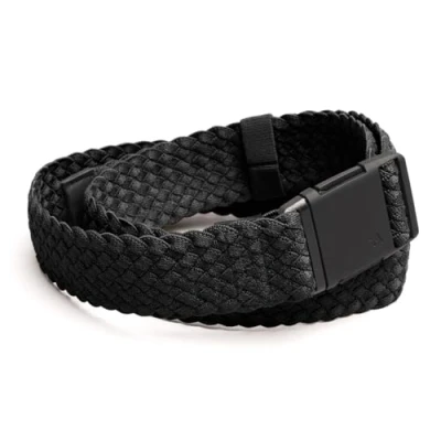Image de Arcade The Futureweave Ceinture unisexe Vapor Sangle extensible dans les 4 sens Boucle de voyage non métallique, Noir, taille unique