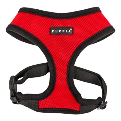 Image de Puppia Harnais pour Chien Rouge L