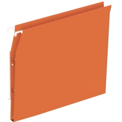 Image de 25 Dossier Suspendus DEFI Flex Armoire D15 A4 Kraft Oranges