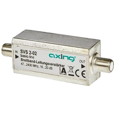 Image de Axing SVS 2 02 amplificateur linéaire de signal satellite et TNT (20 dB, 47 2400 MHz)