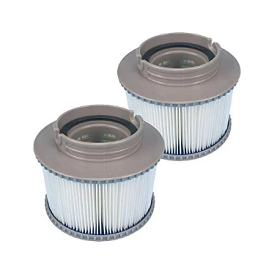 Image de WuYan Lot de 2 filtres Rechange pour MSpa FD2089, Cartouche Filtre Piscine, et spas