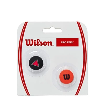 Image de WILSON Mixte Pro Feel Clash Dampeners Anti vibrateurs, Red, NS EU