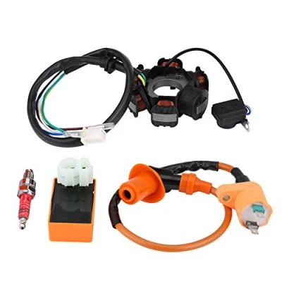 Image de Magneto Stator, bougie d&#039;allumage CDI pour bobine Racing Stator scooter de cyclomoteur GY6 125cc 150cc