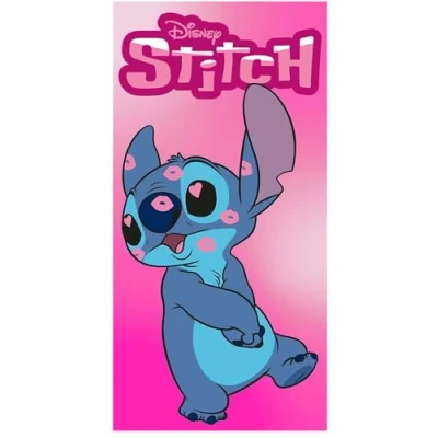 Image de New Discount Drap de Plage Stitch Ou Serviette Bain 70 X 140 Cm (Drap lilo and Stitch)