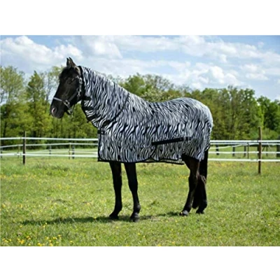 Image de Riding World Couverture Anti Mouches Combo Zebra
