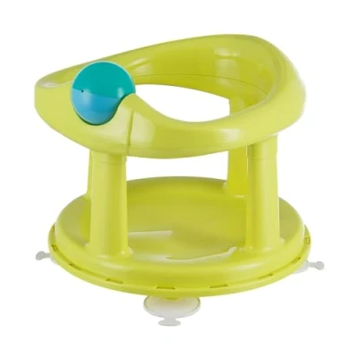 Image de Bebeconfort, Anneau de Bain Pivotant, Siège Bébé, Ergonomique, 6 mois à 12 mois, jusqu’à 10 kg, Lime (citron)