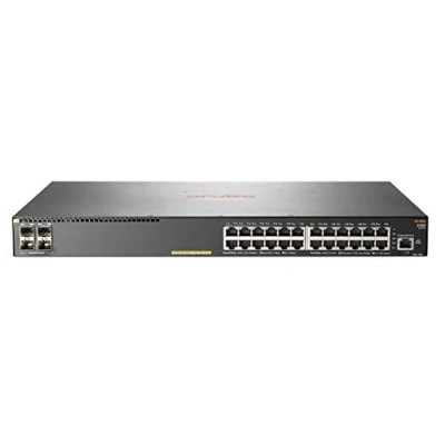 Image de ARUBA, a Hewlett Packard Enterprise Company 2930F 24G PoE+ 4SFP Géré L3 Gigabit Ethernet (10/100/1000) Connexion Ethernet, supportant l&#039;alimentation Via ce Port (PoE) 1U Gris