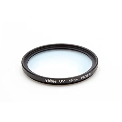 Image de vhbw Filtre UV Universel pour Les objectifs d&#039;appareil Photo de Filetage 46mm Protection UV, Noir