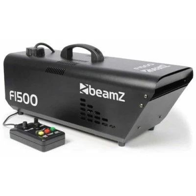 Image de Machine à brouillard professionnelle BeamZ F1500 1500W télécommande contrôle DMX