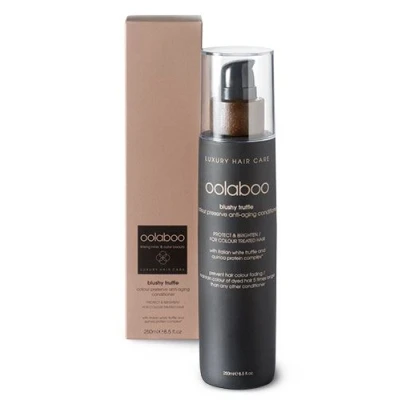 Image de Oolaboo Shampoing Soin capillaire Blushy Truffle Après anti âge couleur 250 ml Pour cheveux colorés