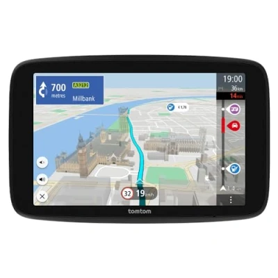 Image de TomTom GPS GO Camper Max 2ème gnt. pour Camping Car et caravanes, écran 7&quot; avec Poi dédiés, MàJ Via Wi FI,TomTom Traffic, Alertes des Zones de Danger, Cartes Monde, ZFE, mémorisation profils