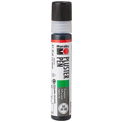 Image de Marabu Peinture à Relief 3D Liner, Noir 3D, 25 ML