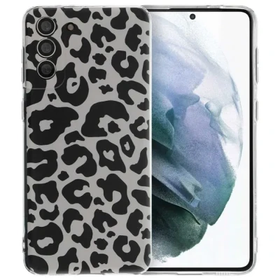Image de Coque IMOSHION Samsung Galaxy S21 Plus Design Léopard Souple Multicolore