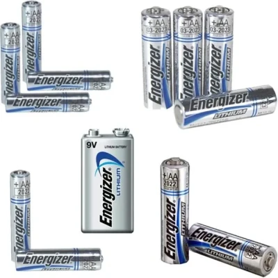 Image de Batterie bloc 9V au lithium 1 pièce