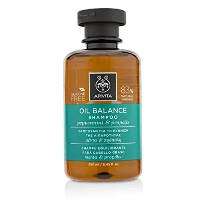 Image de Apivita Oil Balance Shampoo with Peppermint &amp; Propolis 250ml