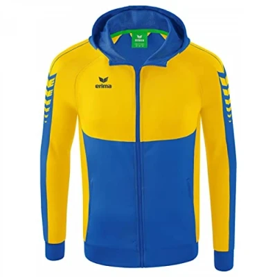 Image de Erima Mixte Six Wings capuche, new roy/jaune, XL EU