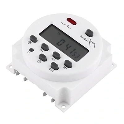 Image de Minuterie Numérique LCD Hebdomadaire Programmable pour Micro Ordinateur Programmé et par (24V)