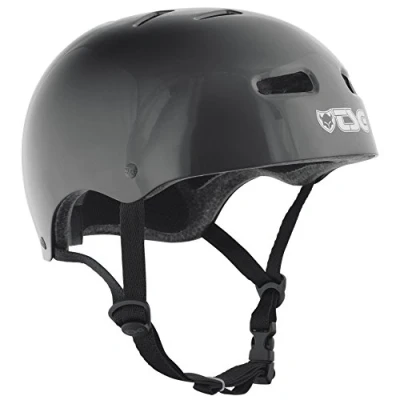 Image de TSG Mixte Skate BMX Injected Color Casque, Black, Taille S M EU