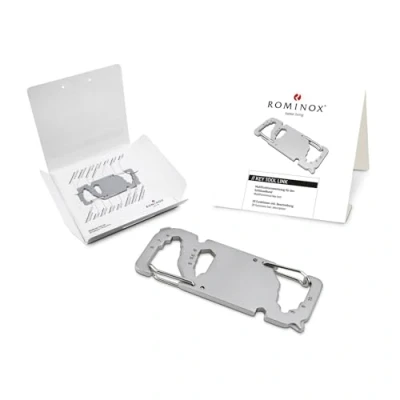 Image de ROMINOX Key Tools Porte clés multifonction en acier inoxydable Différents designs Outil voyage ou vacances