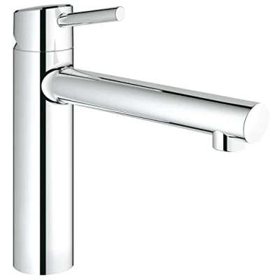 Image de Grohe Robinet de Cuisine Concetto Bec Medium Plage Rotation 140 Starlight 31128001 (Import Allemagne)