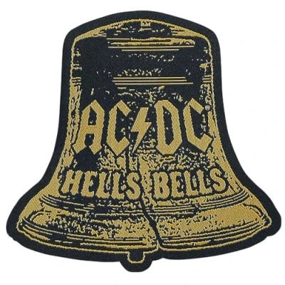 Image de Générique AC/DC Hells Bells Cut Out Unisexe Patch multicolore, 100% Polyester,