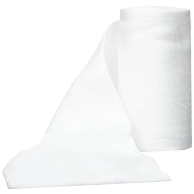 Image de Gima, Rouleaux de gaze, 100% coton, détectables aux rayons X, 8 couches, 20 fils/cm², mesure 10 cm x 2 m