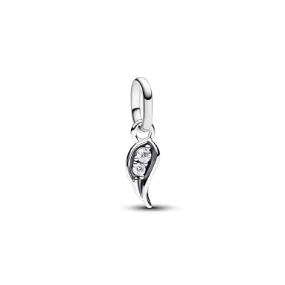 Image de Pandora ME Mini dangle Aile d’ange en argent sterling avec zircones cubiques transparentes