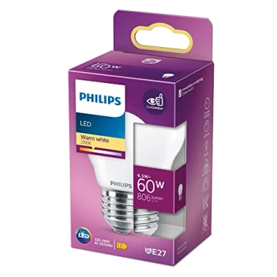 Image de Lampe LED Philips 8718699762858 4,5 x 7,8 cm E27 E 6,5 W 806 lm (2700 K)