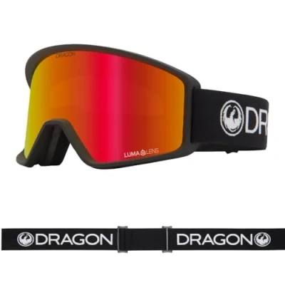 Image de DRAGON DXT maschera sci snowboard BLACK LL RED ION AI24